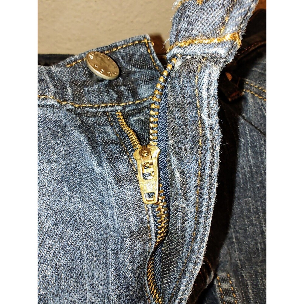 Men's Michael Kors Jeans Parker Slim Fit Stretch Size 38x34 MK Designer Cotton - Picture 4 of 10